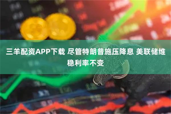 三羊配资APP下载 尽管特朗普施压降息 美联储维稳利率不变